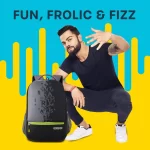 American Tourister Black Backpack – 32L Capacity | Waterproof Polyester