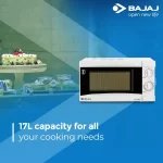 Bajaj 1701 MT 17L Solo Microwave Oven – A Versatile and Affordable Kitchen Appliance