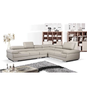 Corner L Shape Sofa Set For Living Room With 5 Adjustable
