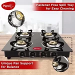 Enhance Your Cooking Experience with the Pigeon Kitchen Aster Gas Stove 4 Burner